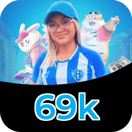 Catálogo de jogos 69k com fornecedores Pragmatic Play, Evolution, NetEnt